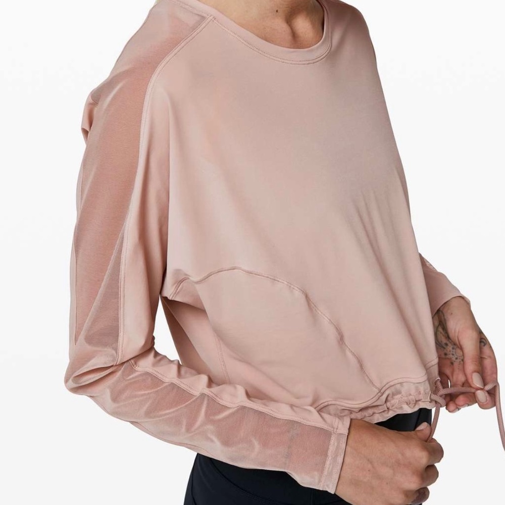 Lululemon Reach for the Run long sleeve crop EUC!